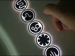 Cascada doble independiente con luz LED bañera única en acrílico