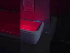 E-8012 Control de panel táctil de bañera doble rectángulo para dos personas