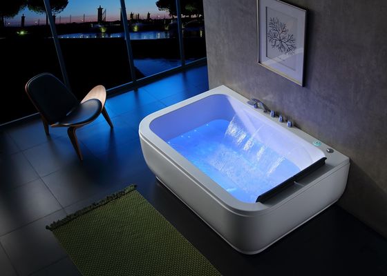 E-8012 Control de panel táctil de bañera doble rectángulo para dos personas