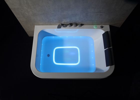 E-8012 Control de panel táctil de bañera doble rectángulo para dos personas
