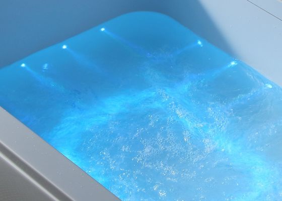 E-8012 Control de panel táctil de bañera doble rectángulo para dos personas