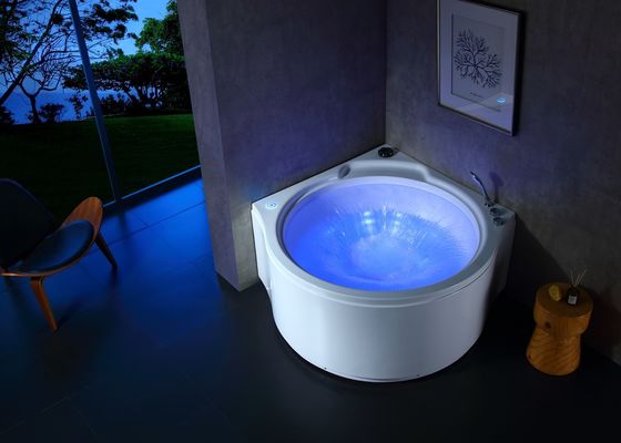Baño de masaje acrílico con cascada circular