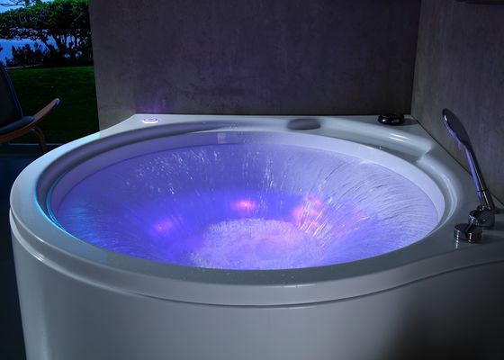 Baño de masaje acrílico con cascada circular
