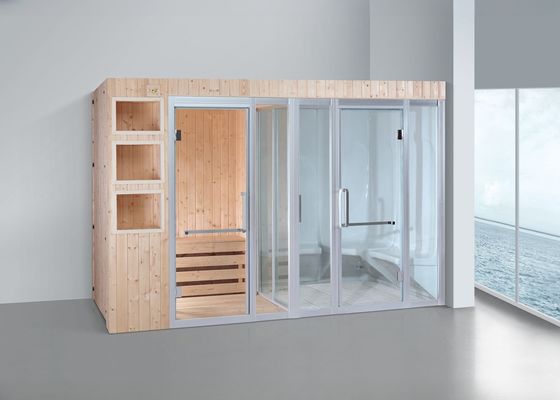 Sauna y sala de vapor para uso en hoteles con personalización
