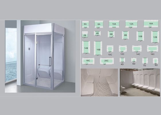 Sala de vapor combinada de sauna para uso hotelero con personalización