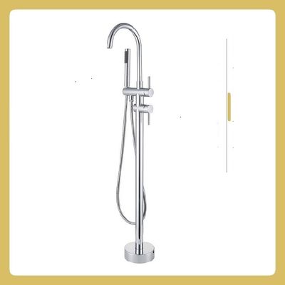 Ladodo bañera acrílica E-5405 bañera de remojo rectangular independiente con borde de sim