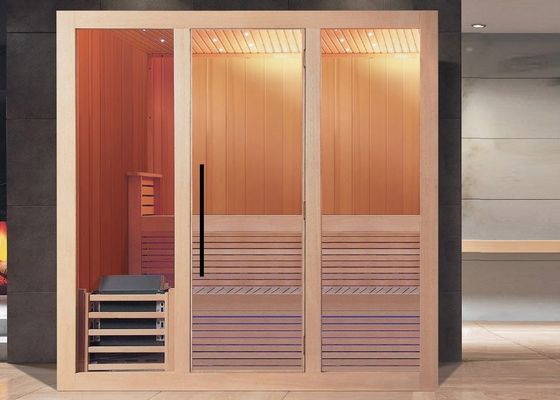 4 personas ajustable Sauna Sala Panel de control con soporte con Temp