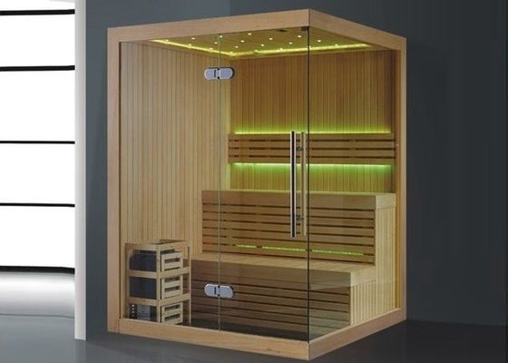 4 personas Sala de sauna aceptado Panel de control personalizable con el tiempo